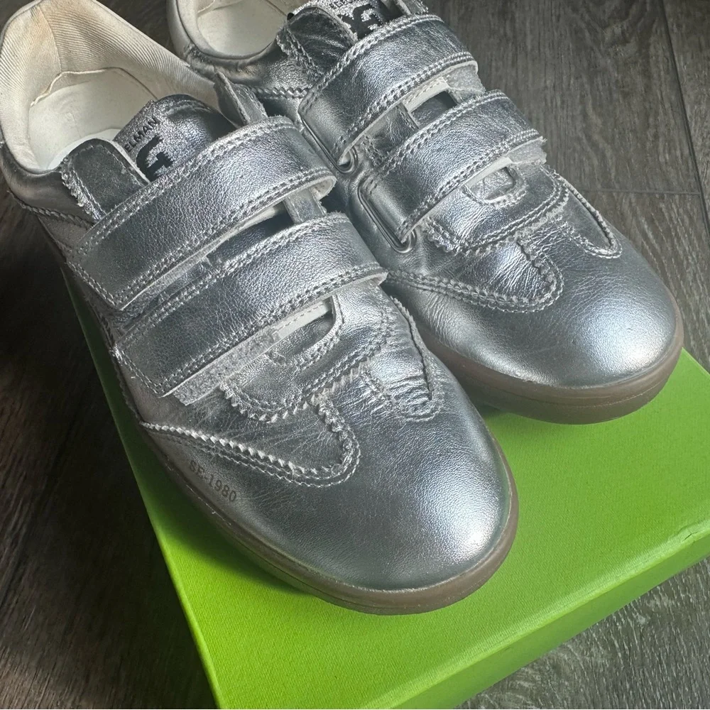 Sam Edelman TALIA SLIP ON SNEAKER Silver Size 7 - Picture 7 of 9